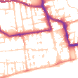 Daytime road noise heatmap for BN11 1QD