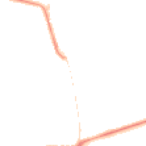 Night-time road noise heatmap for BN11 2QS