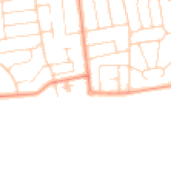 Daytime road noise heatmap for BN11 5SQ