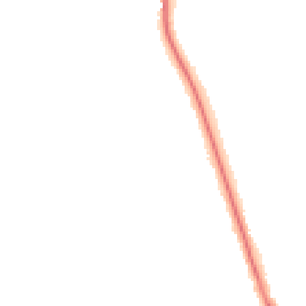 Night-time road noise heatmap for BN14 0EX