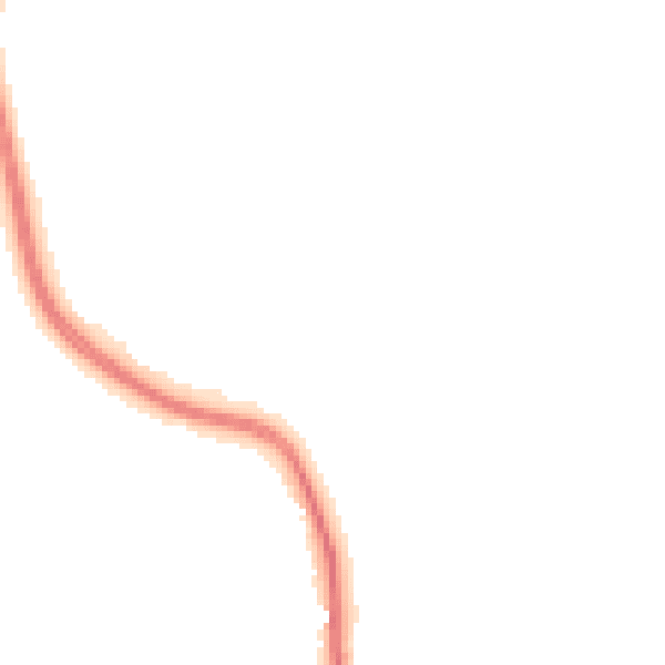 Night-time road noise heatmap for BN14 0SS