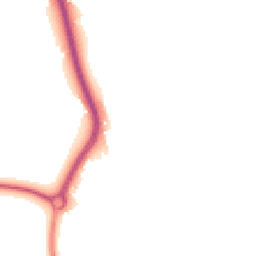 Night-time road noise heatmap for BN14 0TJ