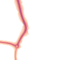 Night-time road noise heatmap for BN14 0TQ