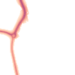 Night-time road noise heatmap for BN14 0UN