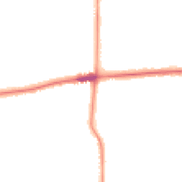 Night-time road noise heatmap for BN14 7PQ