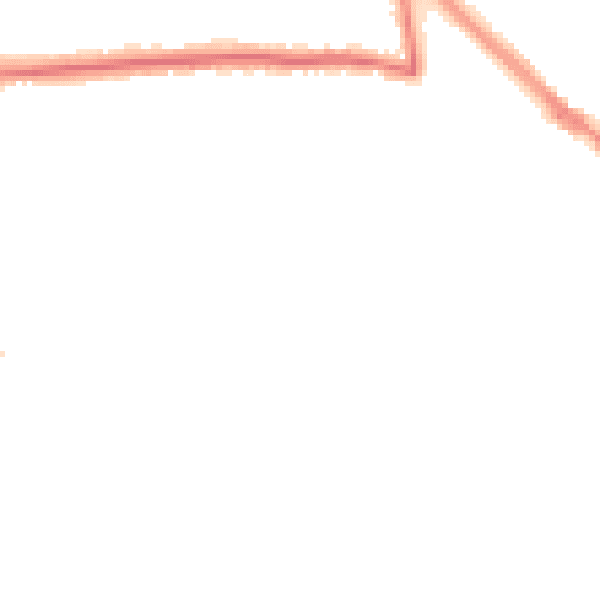 Night-time road noise heatmap for BN14 7QU