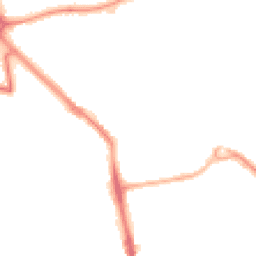 Night-time road noise heatmap for BN14 9LP