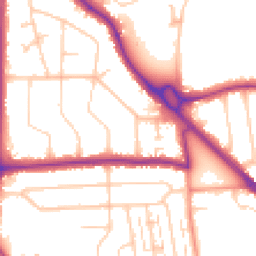 Daytime road noise heatmap for BN14 9PQ