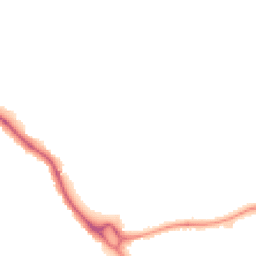 Night-time road noise heatmap for BN14 9QE