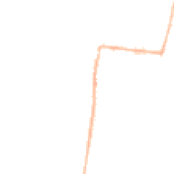 Night-time road noise heatmap for BN16 2RF
