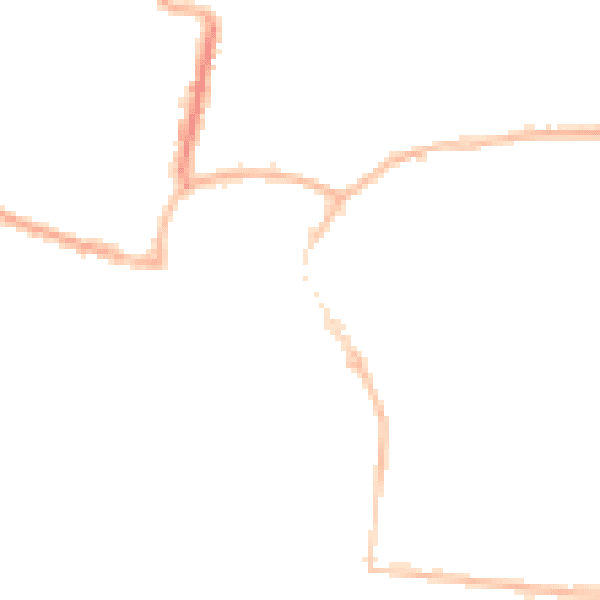 Night-time road noise heatmap for BN17 5AB