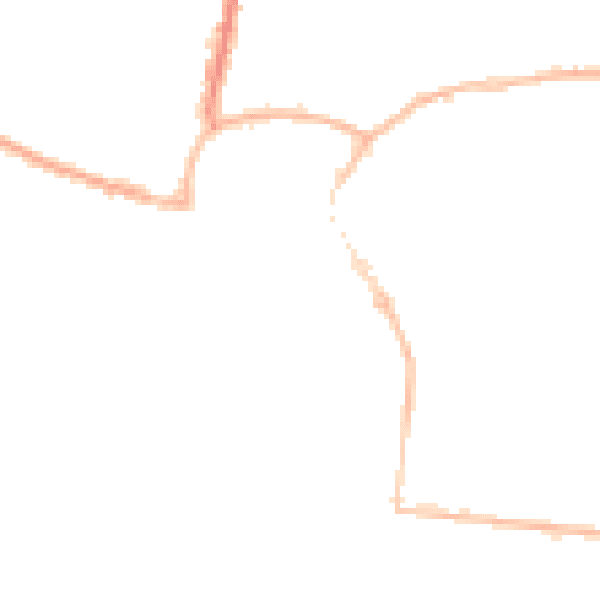 Night-time road noise heatmap for BN17 5AT