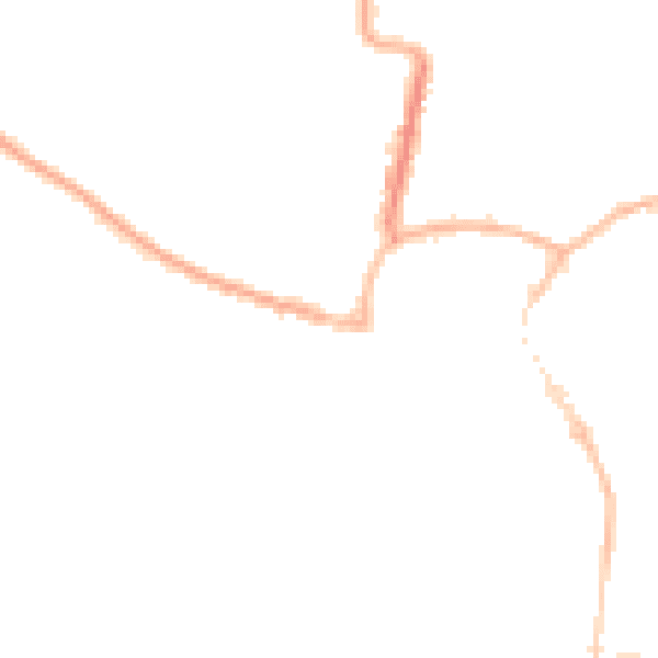 Night-time road noise heatmap for BN17 5BS
