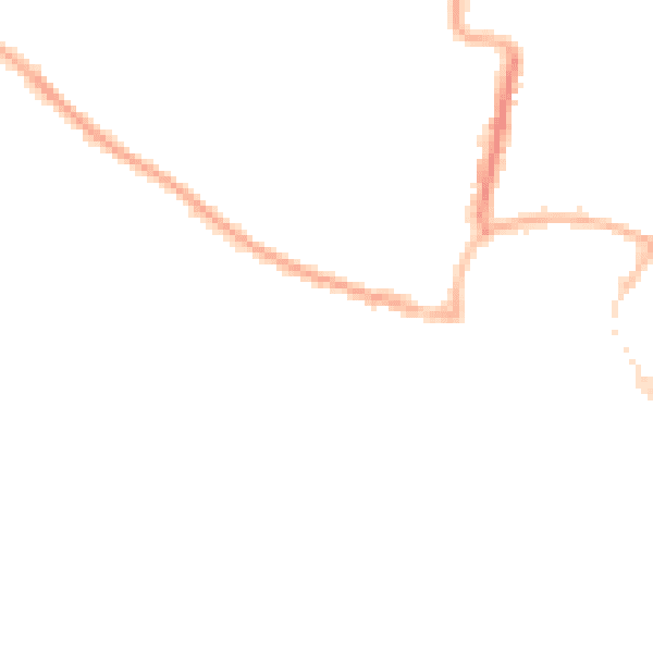 Night-time road noise heatmap for BN17 5BZ