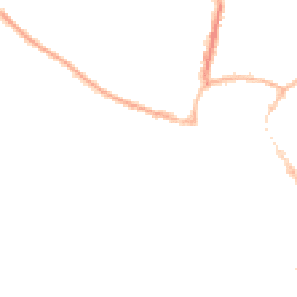 Night-time road noise heatmap for BN17 5DA