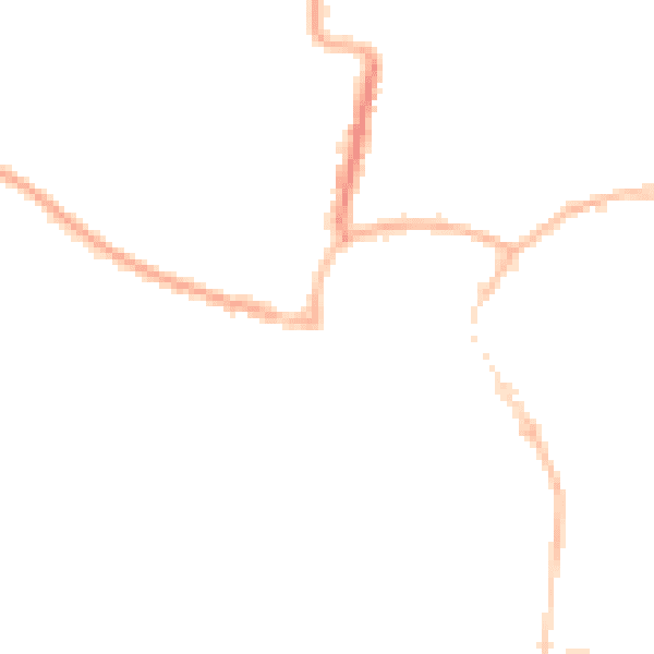 Night-time road noise heatmap for BN17 5EE