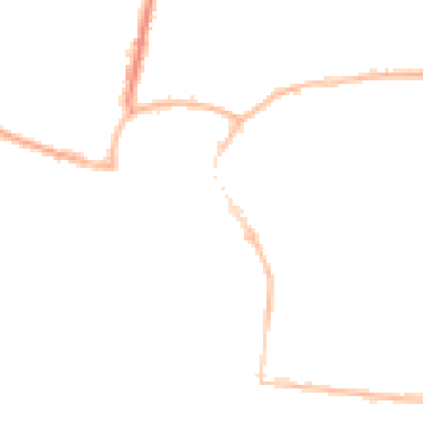 Night-time road noise heatmap for BN17 5HL
