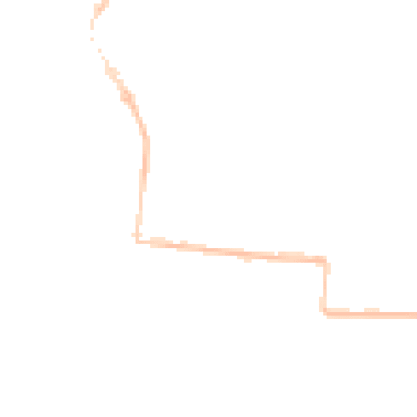 Night-time road noise heatmap for BN17 5LA