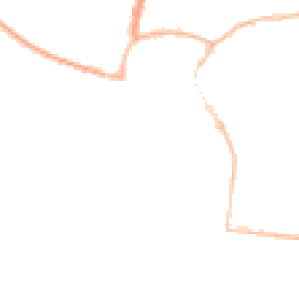 Night-time road noise heatmap for BN17 5LS