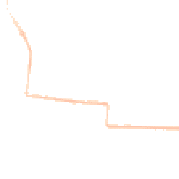 Night-time road noise heatmap for BN17 5NP