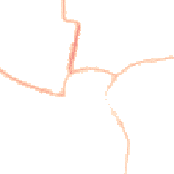 Night-time road noise heatmap for BN17 6EU