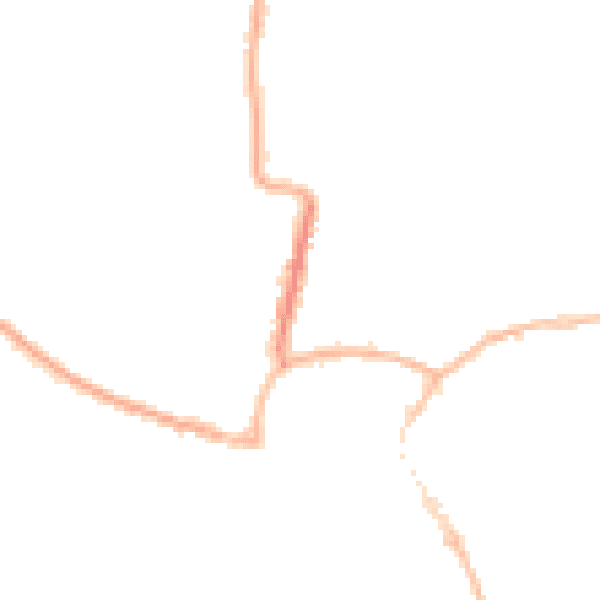 Night-time road noise heatmap for BN17 7DD