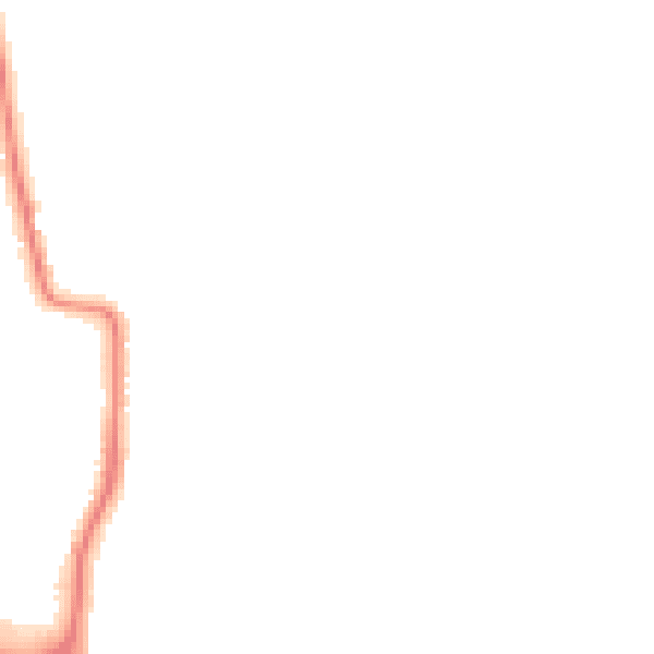 Night-time road noise heatmap for BN17 7GE