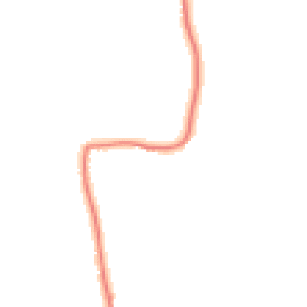 Night-time road noise heatmap for BN17 7QF