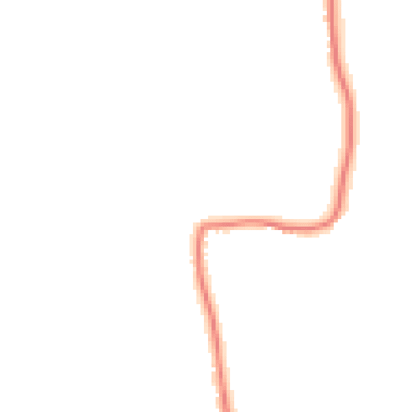 Night-time road noise heatmap for BN17 7QG