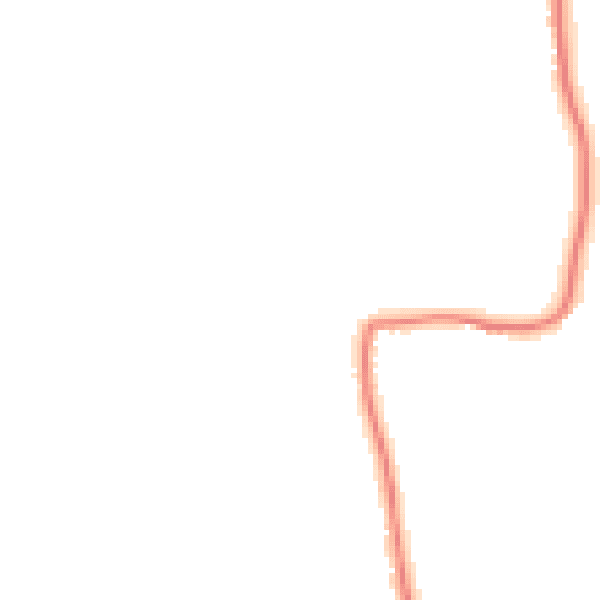 Night-time road noise heatmap for BN17 7QJ