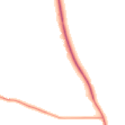 Daytime road noise heatmap for BN18 0AS