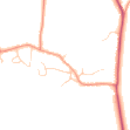 Daytime road noise heatmap for BN18 0PD