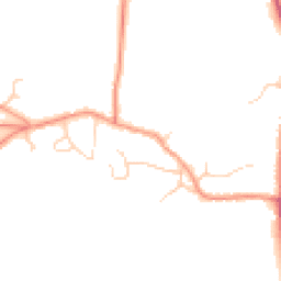 Daytime road noise heatmap for BN18 0PF