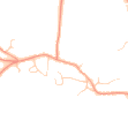 Daytime road noise heatmap for BN18 0PG