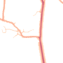 Daytime road noise heatmap for BN18 0PW