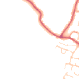 Daytime road noise heatmap for BN18 0RY