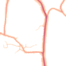 Daytime road noise heatmap for BN18 0XG