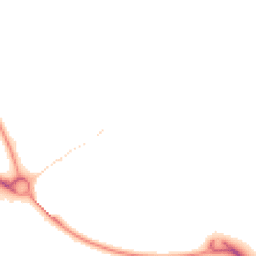 Night-time road noise heatmap for BN18 9AJ