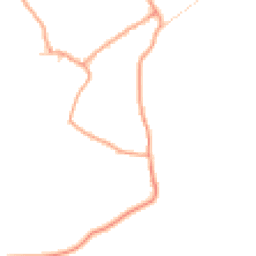 Daytime road noise heatmap for BN18 9RD