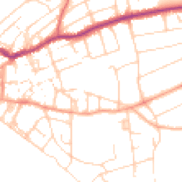 Daytime road noise heatmap for BN25 1AG