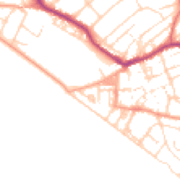 Daytime road noise heatmap for BN25 1DY