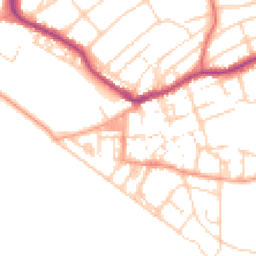 Daytime road noise heatmap for BN25 1EN