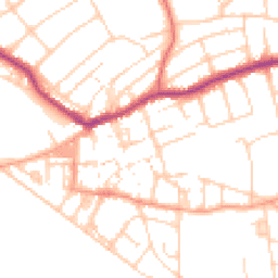 Daytime road noise heatmap for BN25 1SA