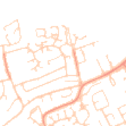 Daytime road noise heatmap for BN25 3BX