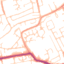 Daytime road noise heatmap for BN25 3PG
