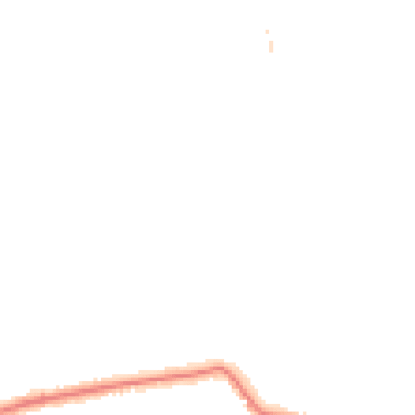 Night-time road noise heatmap for BN25 3QD