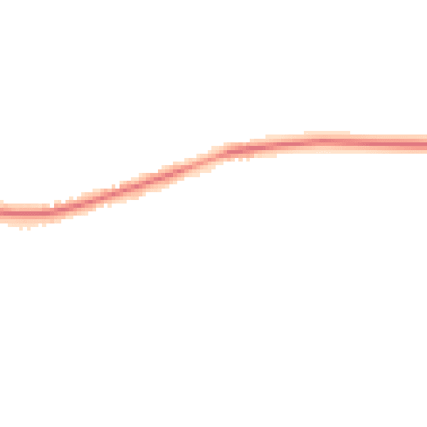 Night-time road noise heatmap for BN25 4BX