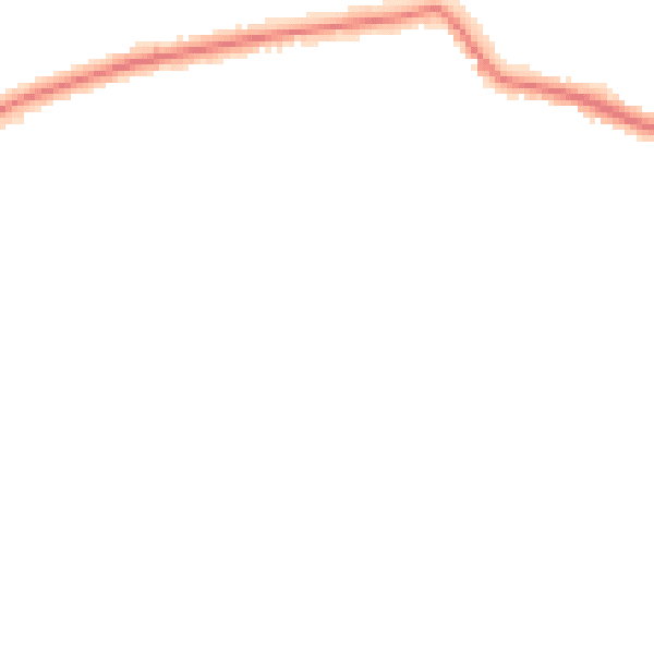 Night-time road noise heatmap for BN25 4LG