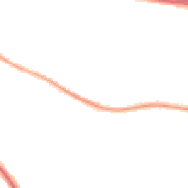 Night-time road noise heatmap for BN26 6ET
