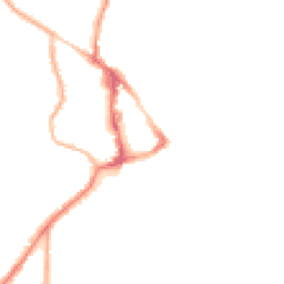 Night-time road noise heatmap for BN27 1AE